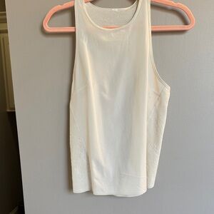 Lululemon Athletica White Tank Top